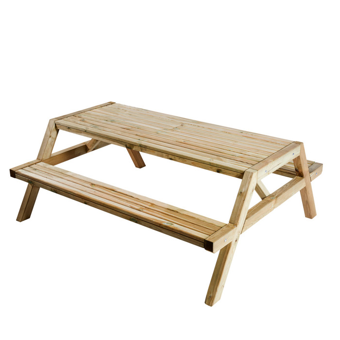 Bord-/bänkset XL Furu 200 x 170 cm Hortus